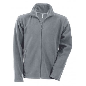 Kariban Falco cipz�ras mikropol�r pul�ver, Dark Grey